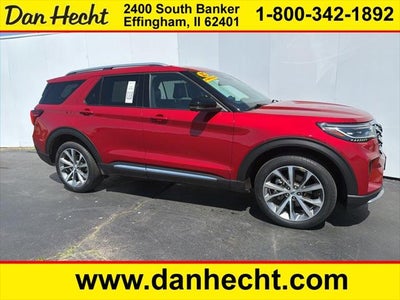 2025 Ford Explorer Platinum