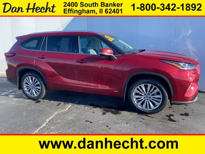 2022 Toyota Highlander Hybrid Platinum