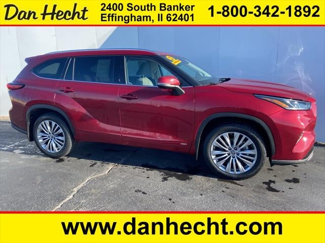 2022 Toyota Highlander Hybrid Platinum